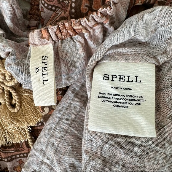 Spell  NWOT Lovers Beach Tunic Dress, XS - Picture 5 of 14